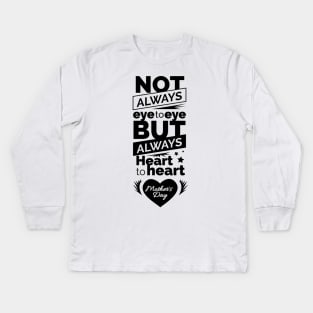 Mothers day Shirt Kids Long Sleeve T-Shirt